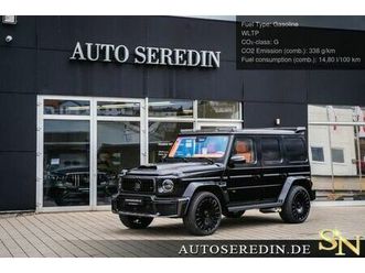 mercedes-benz g 63 amg brabus b800 black/mandarin masterpiece