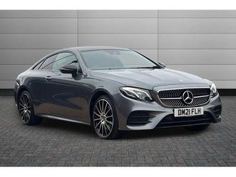 2021 mercedes-benz e-class coupe e400d 4matic amg line night ed pre+ 2dr 9g-tronic