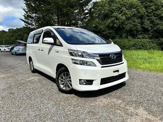 fresh import 2013 toyota vellfire hybrid petrol/electric,ulez free,power doors
