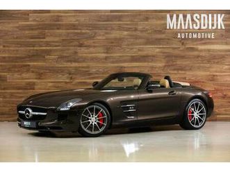 mercedes-benz sls roadster - 6.3 amg|exclusive|carbon|camera|alcantara|