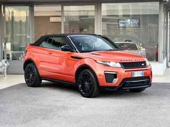 land rover range rover evoque 2.0 d 180cv convertibile e6 - 2016