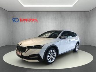skoda octavia combi scout 2.0 tdi 4x4 dsg*ahk*matrix*