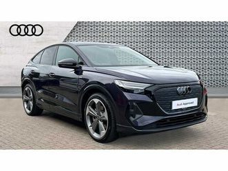 audi q4 sportback e-tron black edition 45