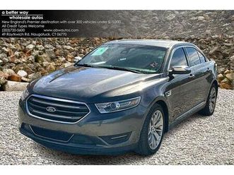 used 2018 ford taurus limited