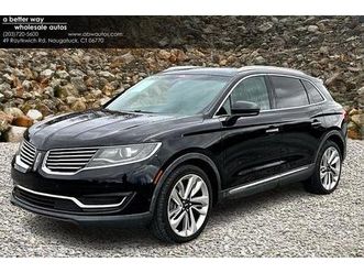 used 2018 lincoln mkx reserve