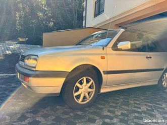 golf 3 cabriolet 69000 km d'origine