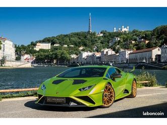 lamborghini huracan sto lp640-2 v10 5.2 640 ch - verde citrea - malus inclus
