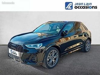 audi q3 35 tdi 150 ch s tronic 7 black edition