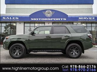 used 2022 toyota 4runner trail special edition