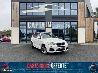 bmw x3 2018 - (g01) sdrive18da 150 8cv luxury - diesel - boîte automatique