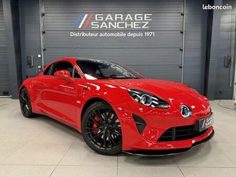 alpine a110 s 1.8l 300cv - rouge sismique/pack aéro/toit carbone/int rouge - suivi alpine
