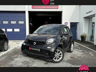 smart fortwo ii - cabrio 0.9i 90 s&s euro 6c passion / garantie 12 mois
