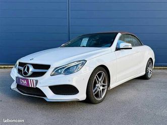 mercedes classe e cabriolet 220 cdi sportline 9g-tronic + full options
