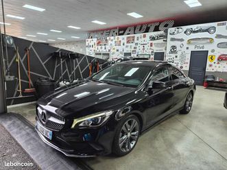 mercedes cla 200d 140 cv bva7 cuir gps noir