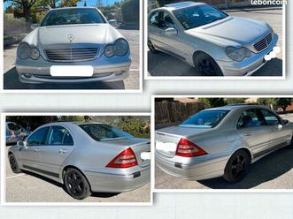 mercedes-benz classe c avantgarde 240 2.6 i 18v 170 cv boîte auto