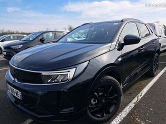 magnifique opel granland gs 1.2e 130cv bvm6 noir metal/ 0 kms / garantie 24 mois / camera 360 /