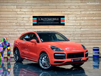 porsche cayenne coupe 4.0 v8 550 46cv turbo - burmester - toit carbone - jante 22p - chrono -