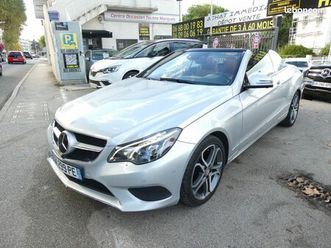 mercedes classe e 400 cabriolet 3,0 i v6 24v 333 cv sportline 7g-tronic
