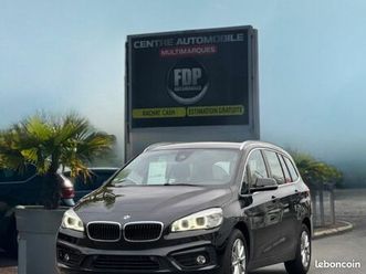◊bmw gran tourer 218d lounge 150 ch 7 places automatique bva/navigation gps/projecteur led/hayon auto/faible km◊