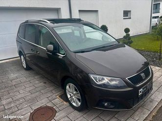 seat alhambra 2.0 tdi 177 dsg/7 places/ radar av ar/camera ar/ entretien à jour/ 1ermain