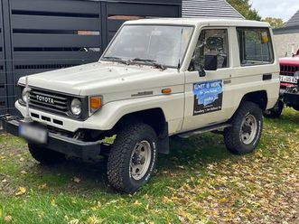 land cruiser hzj70 kasten kurz 4,2l saugdiesel 96kw 340tkm 1.hand