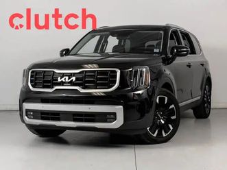 2024 kia telluride sx awd w/applecarplay, android auto, rearview