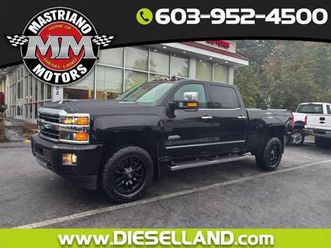 2018 chevrolet chevy silverado 2500hd high country l5p duramax diesel low miles