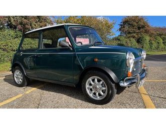 1990 rover mini racing green. 998cc. cooper garages spec. a vendre