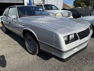 used 1987 chevrolet monte carlo ss 2dr coupe