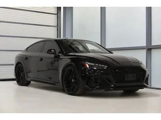 2022 audi rs 5 sportback 444 hp/ sport exhaust / black optics /
