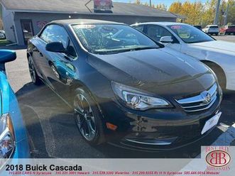 used 2018 buick cascada premium