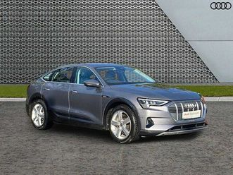 audi e-tron sportback technik 55 quattro