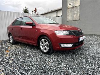 škoda rapid 1,2 tsi,63kw,tažné,1.maj.,čr
