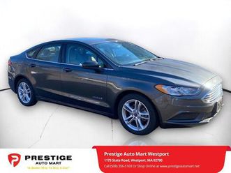 used 2018 ford fusion hybrid s