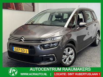 citroën c4 grand spacetourer 7 persoons 1.2 pure tech feel navigatie cruise control climate control apple carplay/android achteruitrijcamera zeer mooi !!