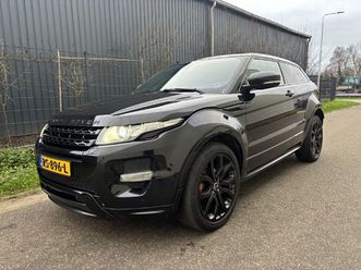 land rover range rover evoque coupé 2.2 sd4 4wd dynamic / automaat / panorama / leer / navi