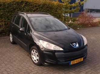 peugeot 308 1.4 vti 16v sw 2009 zwart — peugeot — marktplaats