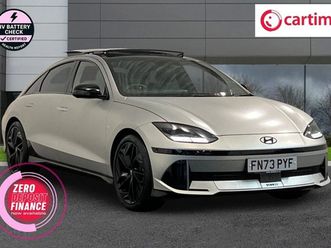 2023 73 hyundai ioniq 6 77.4kwh first edition saloon 4dr electric auto awd (325 | ebay uk