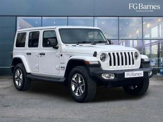 2019 jeep wrangler 2.0 gme sahara 4dr auto8 convertible petrol automatic