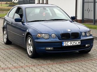 bmw e46 compact 1,8 / xenon / klimatronik / hak / multifunkcja orzesze zawiść • olx.pl