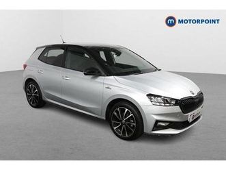 2024 skoda fabia 1.0 tsi 116 monte carlo 5dr dsg hatchback petrol automatic