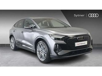 2023 audi q4 e-tron sportback 150kw 40 82.77kwh vorsprung 5dr auto