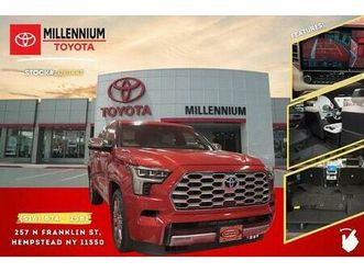 used 2023 toyota sequoia capstone