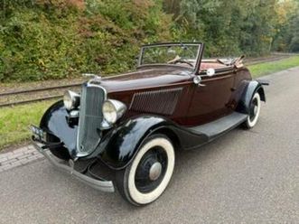 ② ford 1933 model b cabriolet all steel full fendered — oldtimers & ancêtres — 2ememain