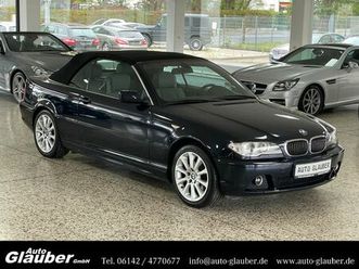 bmw 318 ci cabrio/edition exclusive/xenon/pdc/shz