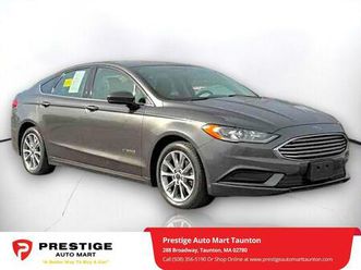 used 2017 ford fusion hybrid s