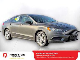 used 2018 ford fusion hybrid s