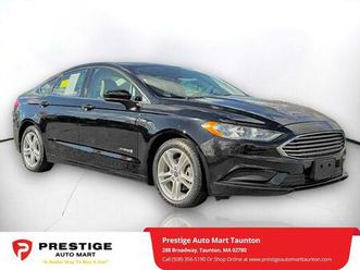 used 2018 ford fusion hybrid s