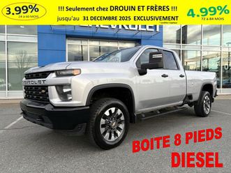 diesel / boite 8 pieds / custom / 3.99% d'int