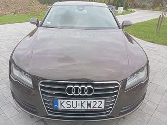 audi a7 3.0tdi prywatne zadbane krajowe bezwypadkowe bystra • olx.pl